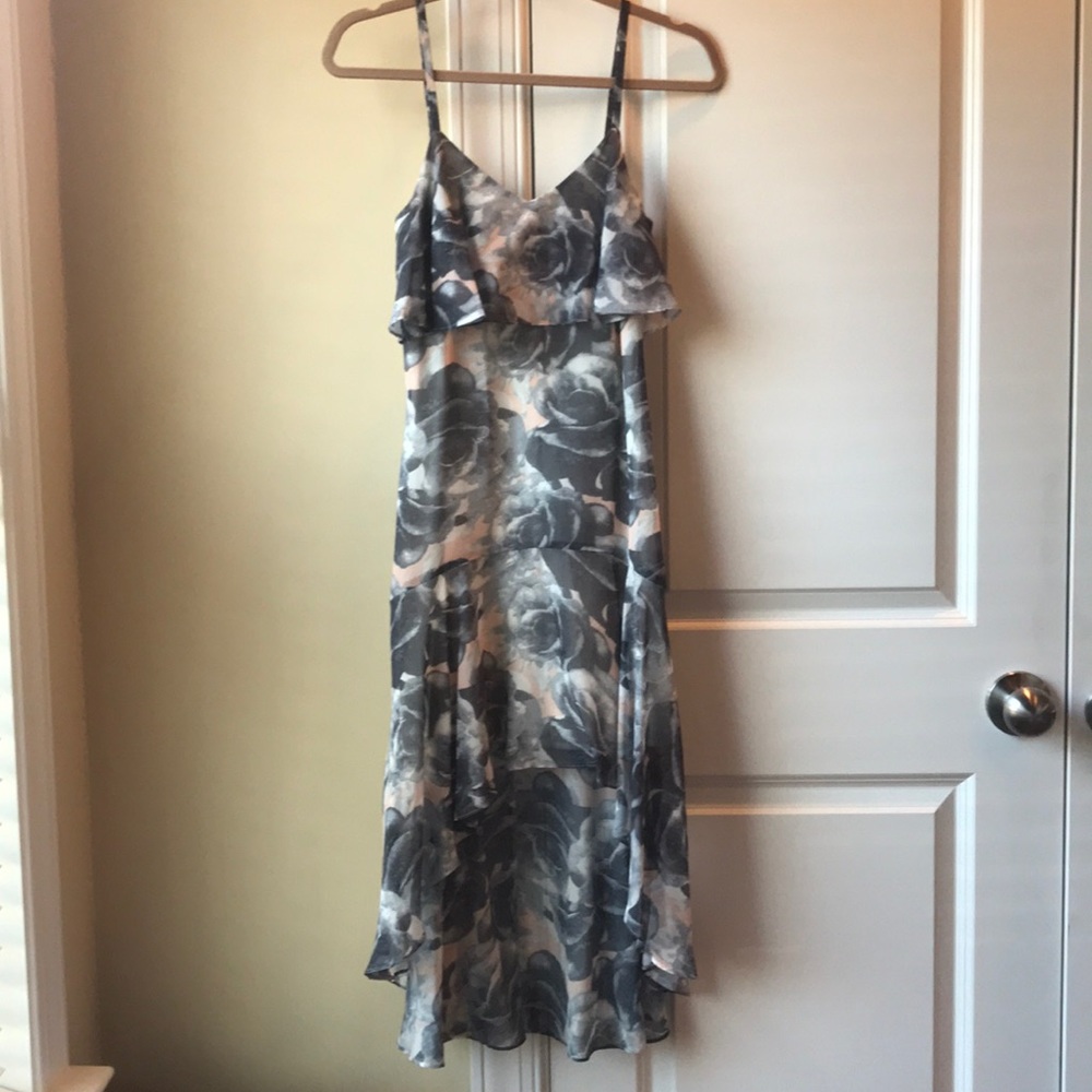 Pastel, floral dress